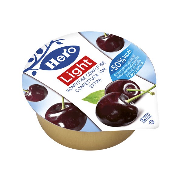 Hero Confetture Light Ciliegie Nere 120x25gr in monodose