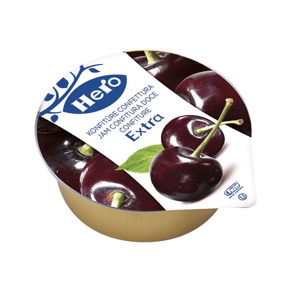 Hero Confetture Extra Ciliegie Nere 120x25gr in monodose